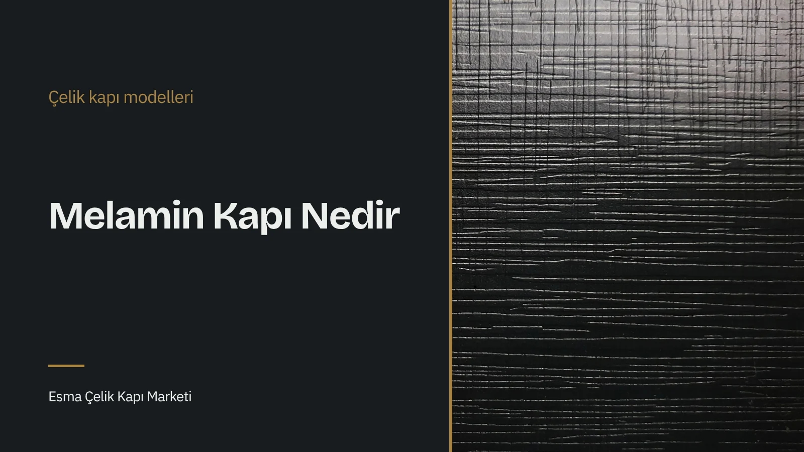 Koyu renkli melamin levha yüzeyinin dokulu yakın çekimi